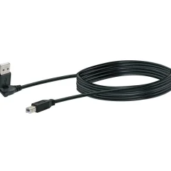 Schwaiger USB 2.0 Standard B Anschlusskabel 3 m schwarz