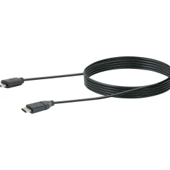 Schwaiger USB-3.1-Adapterkabel 3.1C-Stecker/2.0 Micro 1m schwarz