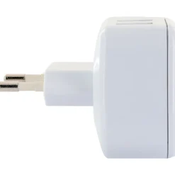 Schwaiger USB-Ladeadapter 2,4Ah 230V weiß