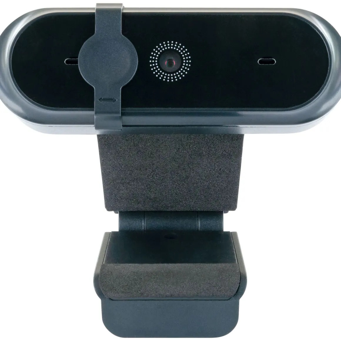 Schwaiger Webcam schwarz mit integrierter Abdeckung