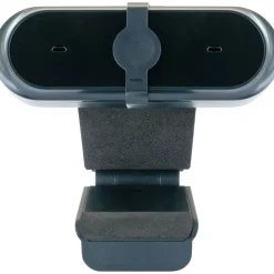 Schwaiger Webcam schwarz mit integrierter Abdeckung