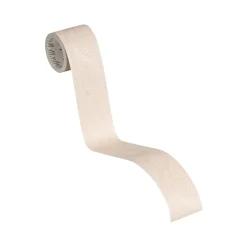 Selbstklebende-Borte Blattranke beige Satin