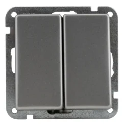 Serienschalter Imola Edelstahl Serie 305