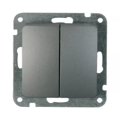 Serienschalter Monaco platin