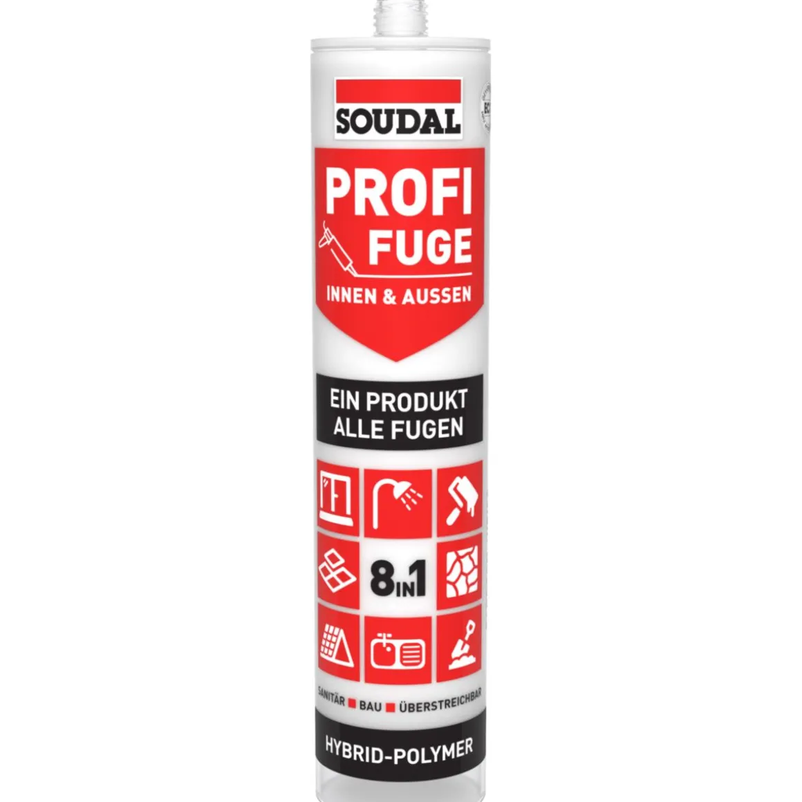 Soudal Silikon Profi Fuge weiß 280 ml