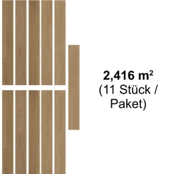 Specht Designboden SPC Solaris Eiche Landhausdiele 120 x 18 cm