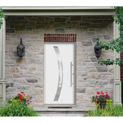 SplenDoor  Premium-Haustür Passivedoor Goeteborg energiesparend weiss 100 x 200 cm rechts