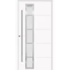 SplenDoor  Premium-Haustür Passivedoor Uppsala RC2 energiesparend einbruchsicher weiss 100 x 210 cm links