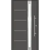 SplenDoor  Premium-Haustür Passivedoor Umea RC2 energiesparend einbruchsicher anthrazit 110 x 210 cm rechts