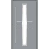 SplenDoor  Premium-Haustür Passivedoor Lund RC2 energiesparend einbruchsicher grau 100 x 200 cm links
