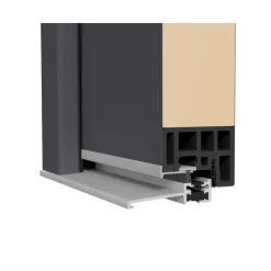 SplenDoor  Premium-Haustür Passivedoor Goeteborg RC2 energiesparend einbruchsicher anthrazit 100 x 200 cm links