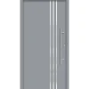 SplenDoor  Premium-Haustür Passivedoor Kalmar energiesparend grau 110 x 210 cm rechts