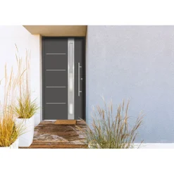 SplenDoor  Premium-Haustür Passivedoor Umea energiesparendanthrazit 100 x 210 cm rechts