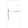 SplenDoor  Premium-Haustür Passivedoor Visby RC2 energiesparend einbruchsicher weiss 100 x 210 cm links
