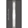 SplenDoor  Premium-Haustür Passivedoor Stockholm RC2 energiesparend einbruchsicher anthrazit 100 x 200 cm links