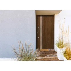 SplenDoor  Premium-Haustür Passivedoor Kalmar energiesparend nussbaum 100 x 200 cm links