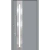 SplenDoor  Premium-Haustür Passivedoor Eksjo RC2 energiesparend einbruchsicher grau 100 x 210 cm links