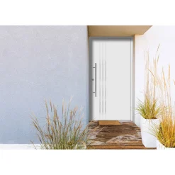 SplenDoor  Premium-Haustür Passivedoor Kalmar energiesparend weiss 100 x 200 cm links