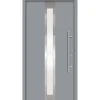 SplenDoor  Premium-Haustür Passivedoor Stockholm RC2 energiesparend einbruchsicher grau 110 x 210 cm rechts