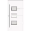 SplenDoor  Premium-Haustür Passivedoor Bergen RC2 energiesparend einbruchsicher weiss 100 x 210 cm links
