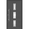 SplenDoor  Premium-Haustür Passivedoor Aalborg energiesparend anthrazit 100 x 200 cm links