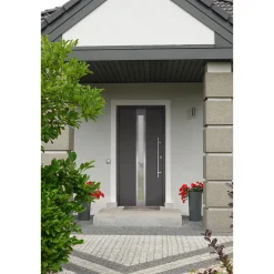 SplenDoor  Premium-Haustür Passivedoor Stockholm RC2 energiesparend einbruchsicher anthrazit 100 x 210 cm rechts