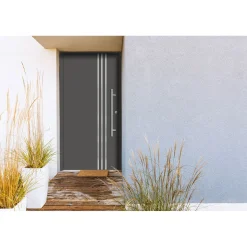 SplenDoor  Premium-Haustür Passivedoor Kalmar energiesparend anthrazit 100 x 210 cm rechts