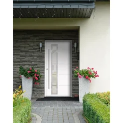 SplenDoor  Premium-Haustür Passivedoor Uppsala energiesparend weiss 100 x 200 cm links