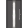 SplenDoor  Premium-Haustür Passivedoor Stockholm RC2 energiesparend einbruchsicher anthrazit 110 x 210 cm rechts
