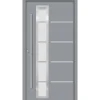 SplenDoor  Premium-Haustür Passivedoor Uppsala energiesparend grau 100 x 210 cm links