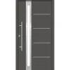 SplenDoor  Premium-Haustür Passivedoor Umea energiesparend anthrazit 110 x 210 cm links