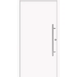 SplenDoor  Premium-Haustür Passivedoor Ribe energiesparend weiss 100 x 200 cm rechts