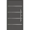 SplenDoor  Premium-Haustür Passivedoor Visby RC2 energiesparend einbruchsicher anthrazit 100 x 200 cm rechts