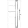 SplenDoor  Premium-Haustür Passivedoor Umea RC2 energiesparend einbruchsicher weiss 110 x 210 cm rechts