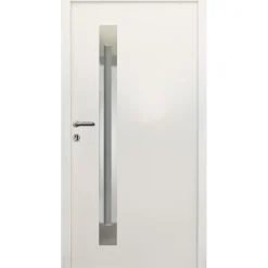 SplenDoor  Sicherheits-Nebeneingangstuer NS4 RC2 88x198 Weiss links