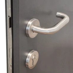 SplenDoor  Sicherheits-Nebeneingangstuer NS3 RC2 auf Maß, Anthrazit, Rechts