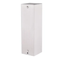 Steckdosensäule ORIO 2fach IP44 Eisen-gebürstet