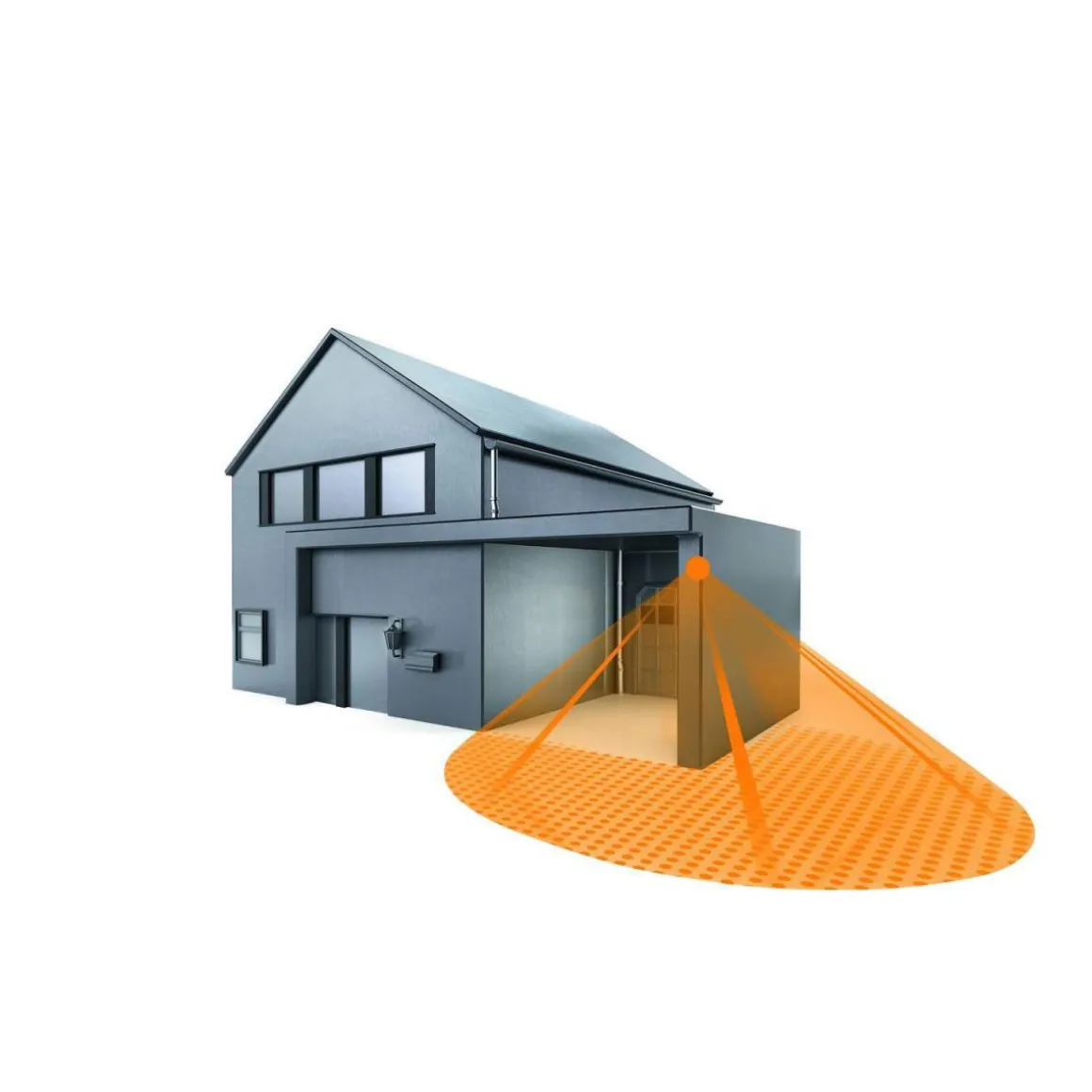 Steinel Infrarot-Bewegungsmelder IS 240 DUO weiß