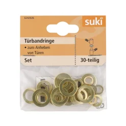 Suki Türbandring Stahl Durchmesser 5 x 10 x 2 cm 30 Stück