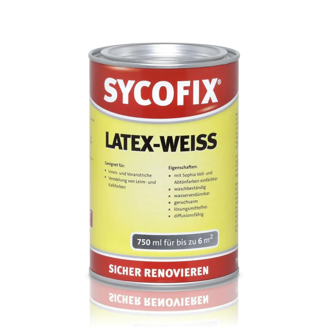 Sycofix Latex weiß 750 ml