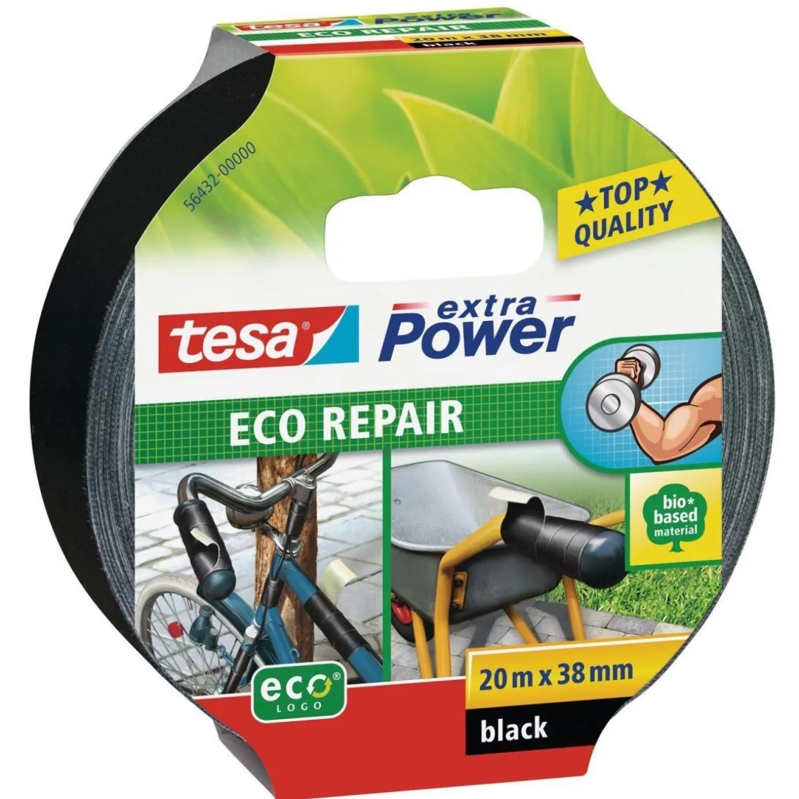 Tesa Extra Power Universal Eco 20mx38 mm schwarz