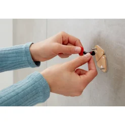 Tesa Klebenagel für Tapete und Putz verstellbar 2 Stück Traglast 2 x 2 kg