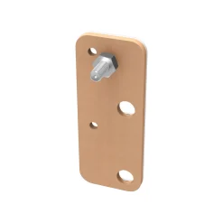 Tesa Klebeschraube für Mauerwerk viereckig 2 Stück Traglast 2 x 10 kg