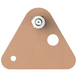 Tesa Klebeschraube für Mauerwerk dreieckig 2 Stück Traglast 2 x 5 kg