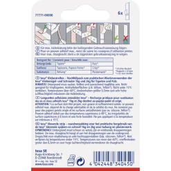 Tesa Klebestreifen für Tapete und Putz 6 Stück Traglast 6 x 1 kg