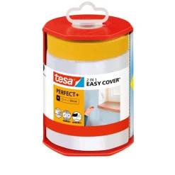 Tesa Malerband Easy Cover Perfect+ Spender und Refill 33m x 55cm