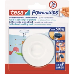 Tesa Power-Strips Zimmerdecken-Haken
