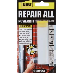 UHU  Zwei-Komponenten-Klebstoff repair all powerkitt 60 g