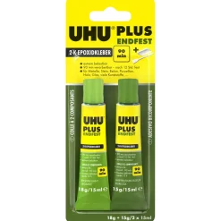 UHU  Zwei-Komponenten-Klebstoff plus endfest 33 g