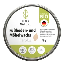 Ultra Nature Fußboden- und Möbelwachs Frablos 0,175 kg